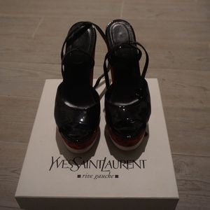 Authentic Ysl wedges